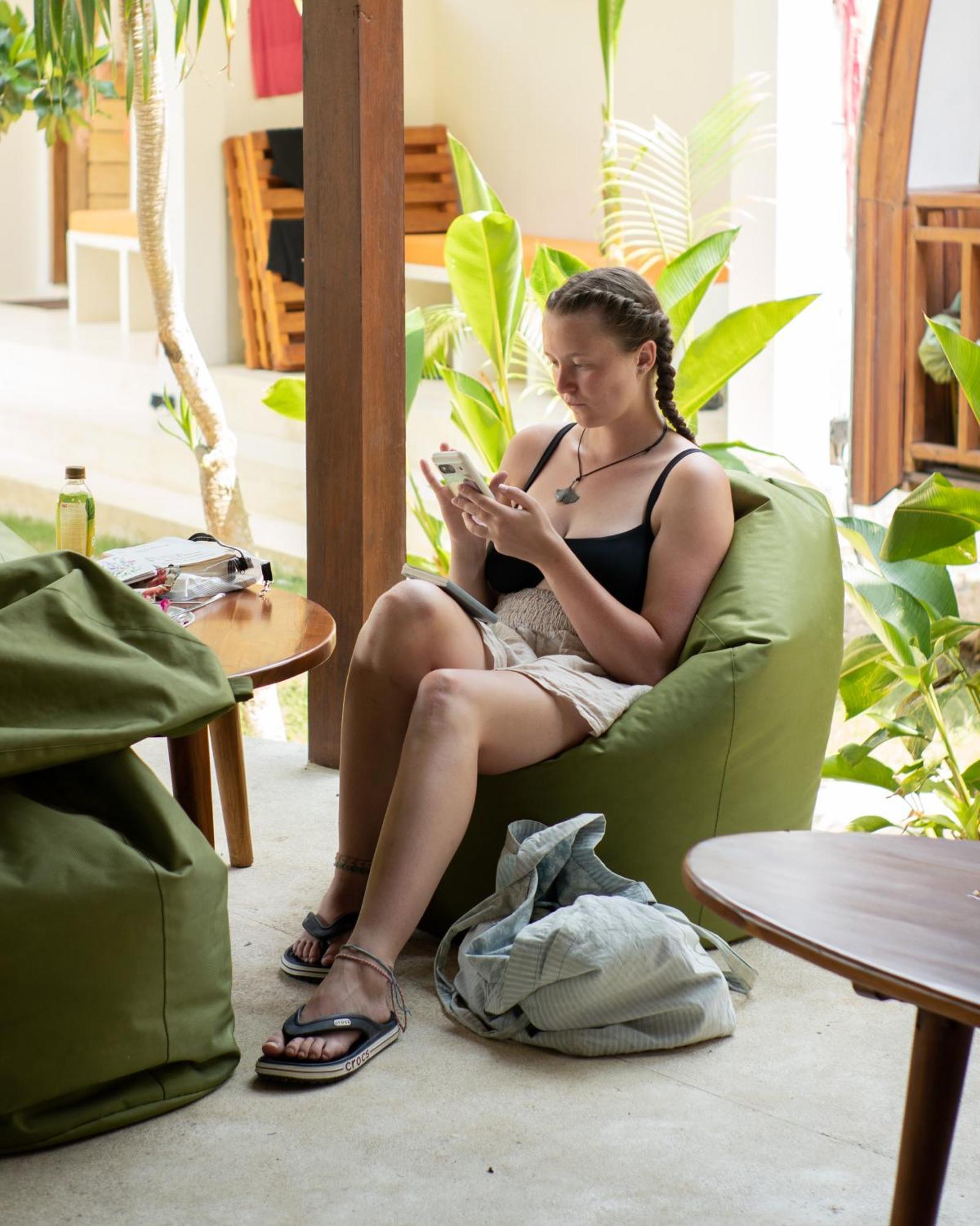 Lost Inn Kuta Capsule Hostel Exterior foto